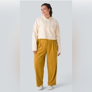 NWT Halara Corduroy Casual Pants Mid Rise